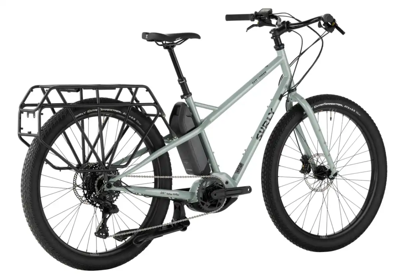 compact electric cargo bike